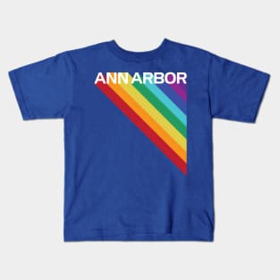 Ann Arbor Rainbow Kids T-Shirt